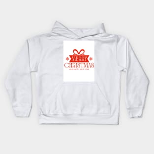 Merry Christmas and happy new year Kids Hoodie